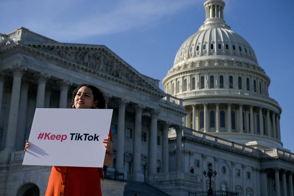 美國最高法院裁定，支持TikTok在美禁令。路透社