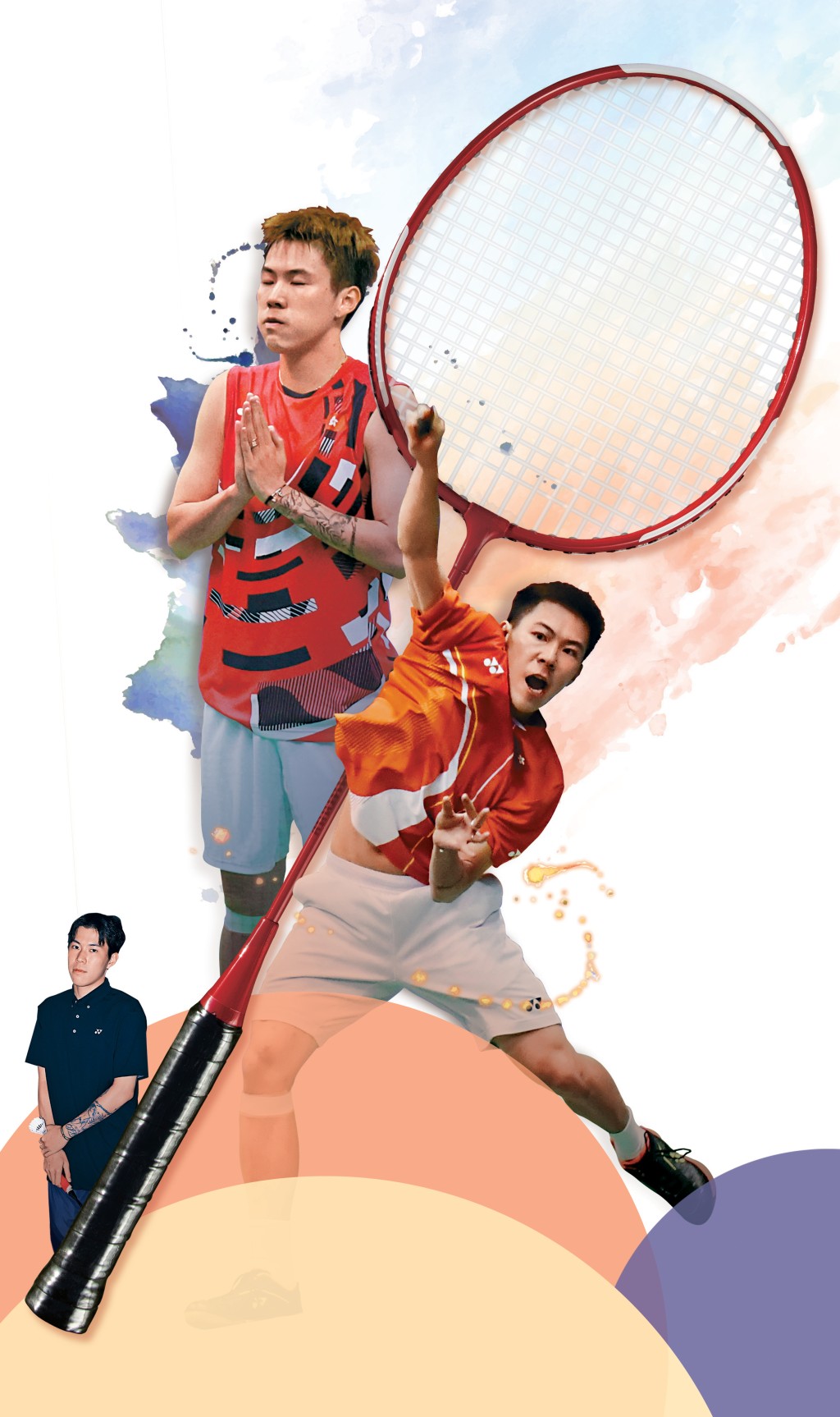 李卓耀2024年在香港公開賽贏波後合拾，提自己要冷靜。