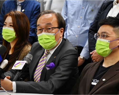 公民黨選出新任執委。盧江球攝