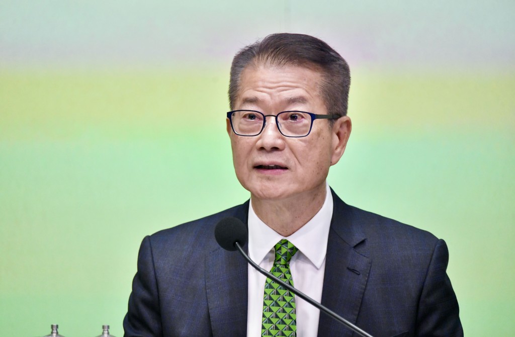 陳茂波指香港正加速推進金融市場的制度革新與產品創新。資料圖片