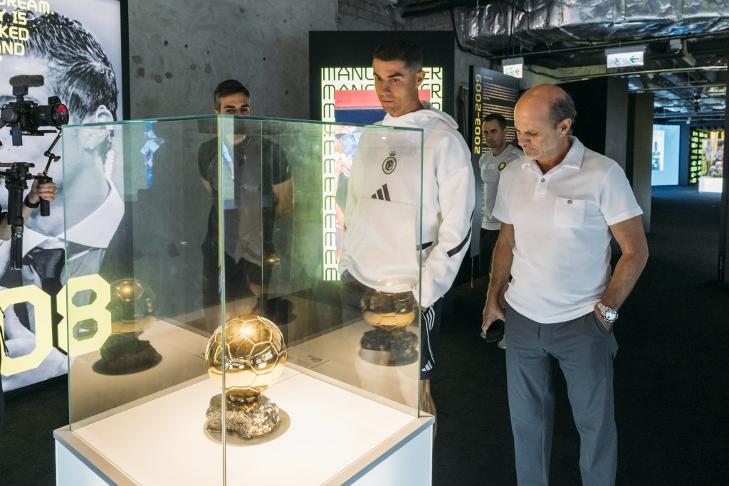 「CR7 LIFE香港博物館」佔地超過12,000平方呎。