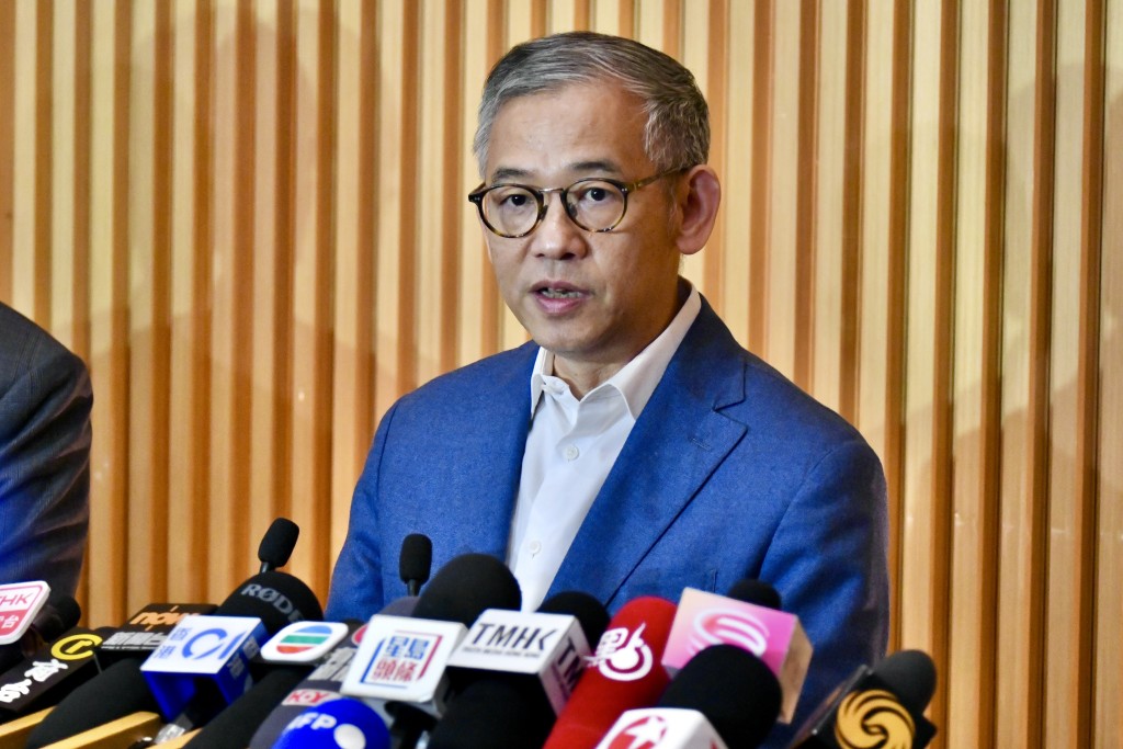 廉政專員胡英明詳細說明棚網造假時間線。盧江球攝