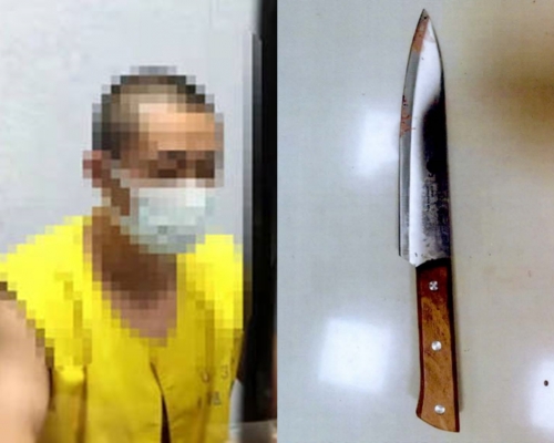 一對父子為了一筆安置費發生爭執,兒子疑酒後不慎用刀割傷父頸致其死亡。網圖