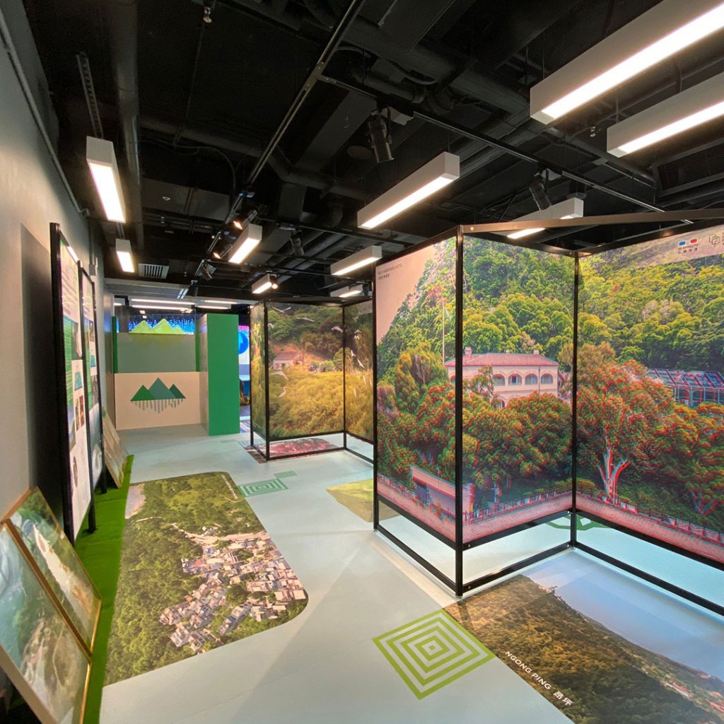 大嶼山保育基金批出8個研究項目,並在展館展出。政府新聞處圖片