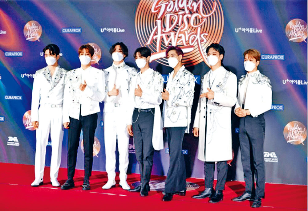 GOT7昨證實不續約JYP，他們昨齊人出席金唱片獎，或成為最後一次的組合活動。