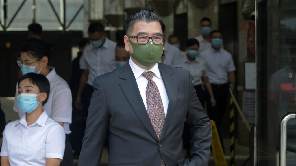 前東區區議員陳榮泰煽惑他人參與非法集結罪成。資料圖片