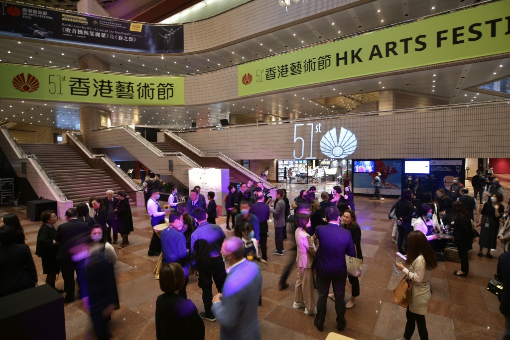 經過3年疫情後，香港藝術節再次舉辦。陳極彰攝