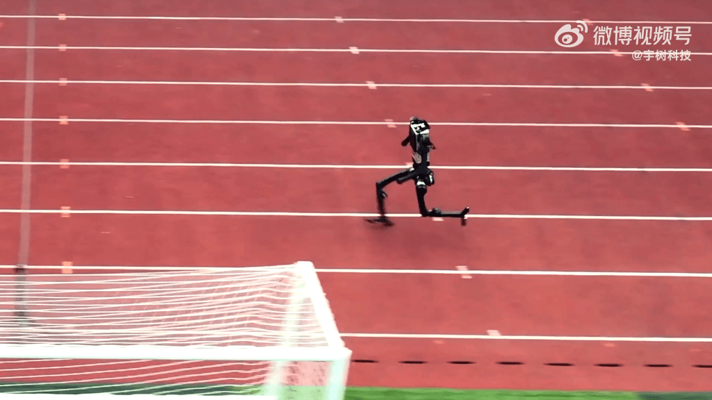 宇樹機械人H1跑出10米/秒，刷新世界紀錄。