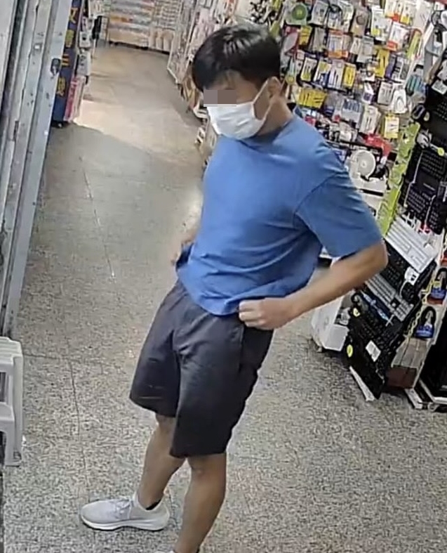 涉案男子。Threads圖片 涉案男子。Threads圖片