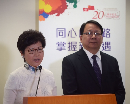 林太表明,屬意陳七月一日後繼續出任此職位。