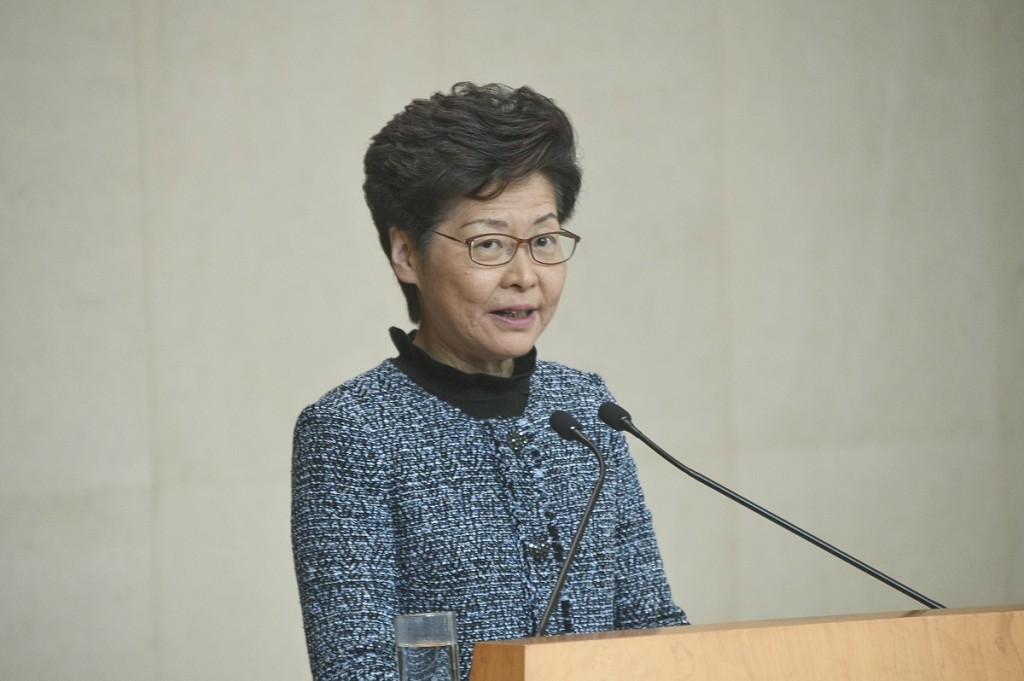 林鄭月娥周四啟程訪問上海及南京。