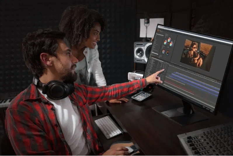 VP2768-4K同時兼備VP系列色彩效果和4K超高解像度，專業需求的攝影師和設計師，還原色彩可以準確編輯照片，確保輸出效果一致。