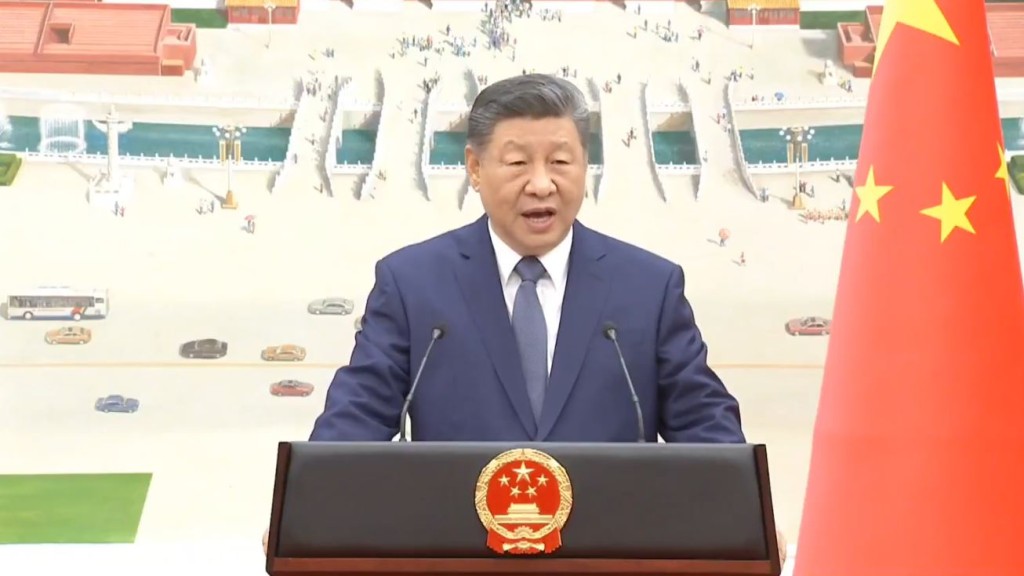 習近平引用「盲人摸象」故事，盼駐華大使多走走看看。X@AmbXieFeng