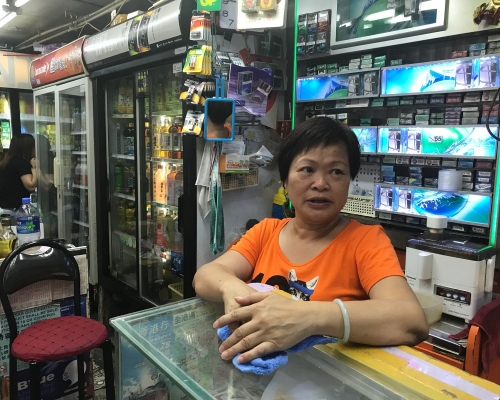 果汁檔員工鄧女士