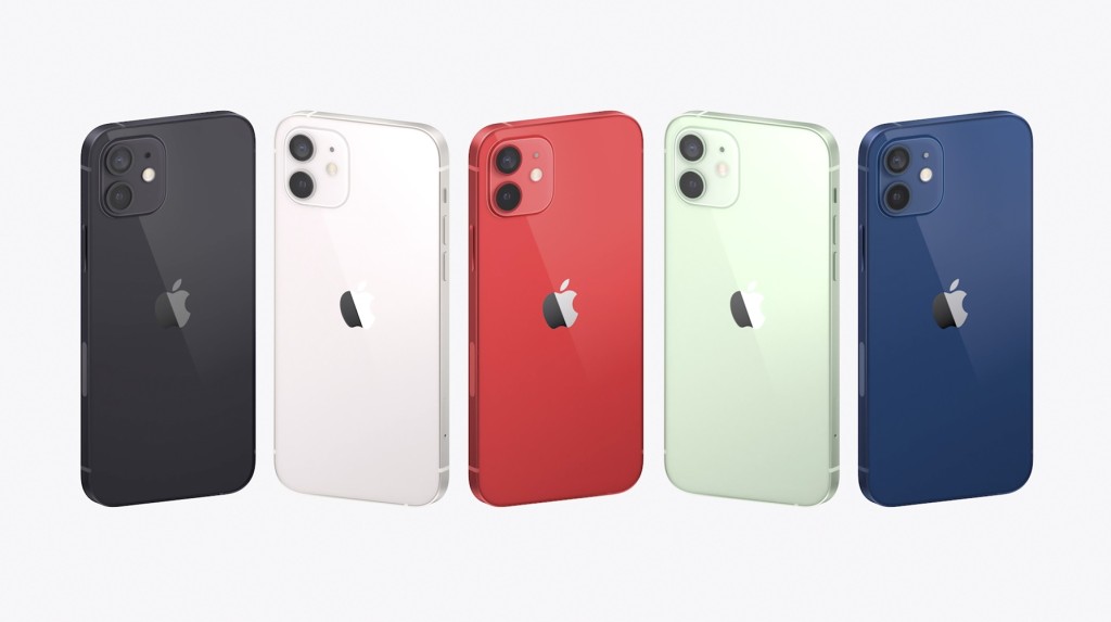 iPhone 12及12 mini。