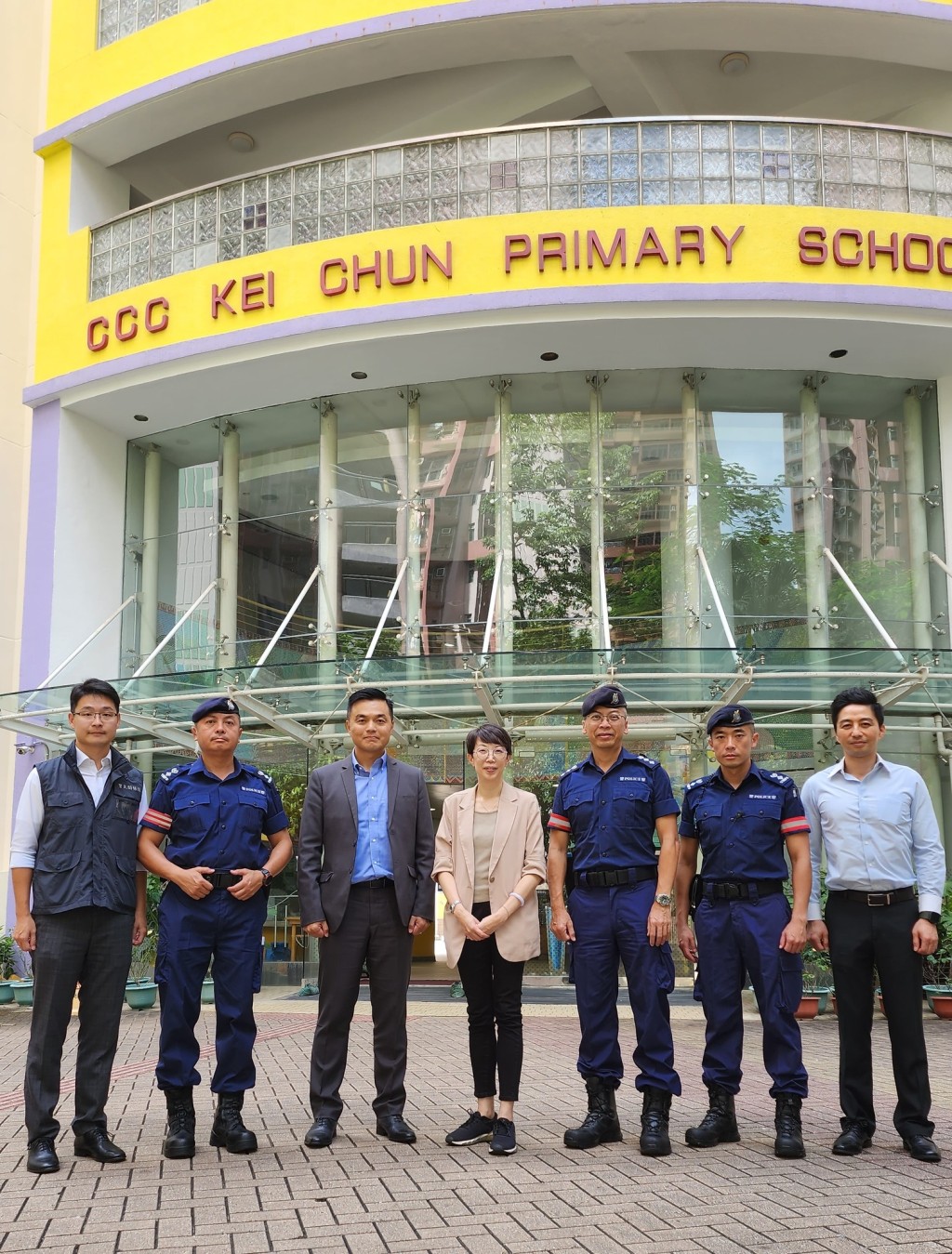 今次演習由中華基督教會基真小學提供場地。