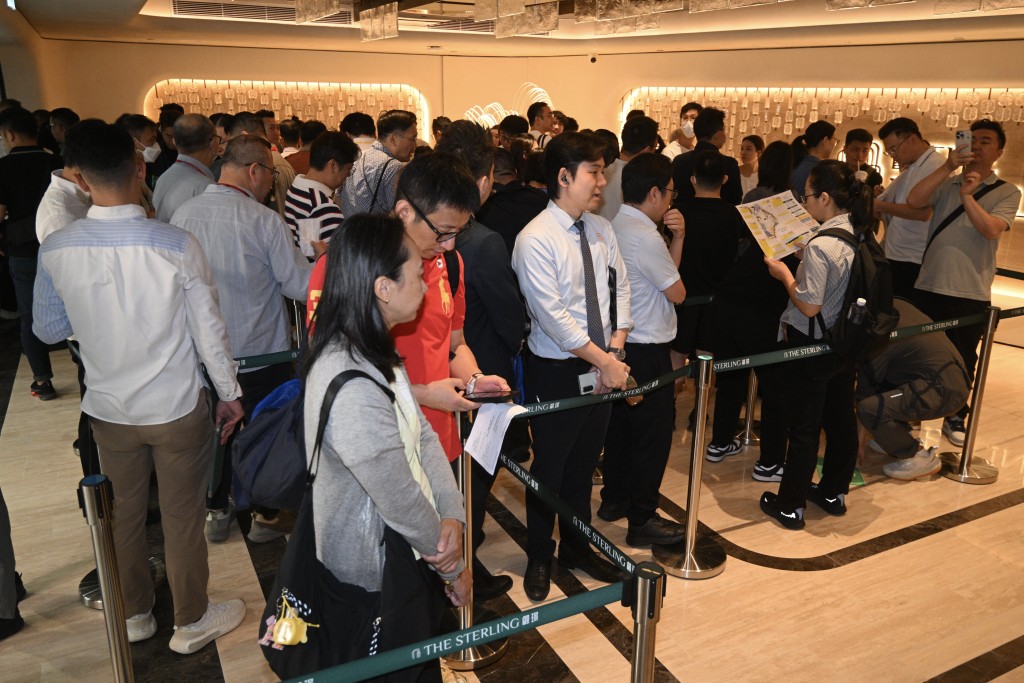叡璟I銷情理想,至今已售出485伙,套現逾46億元。 叡璟I銷情理想,至今已售出485伙,套現逾46億元。