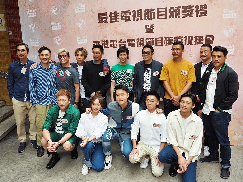 蔣祖曼出席「香港電台最佳節目頒獎禮2018」。