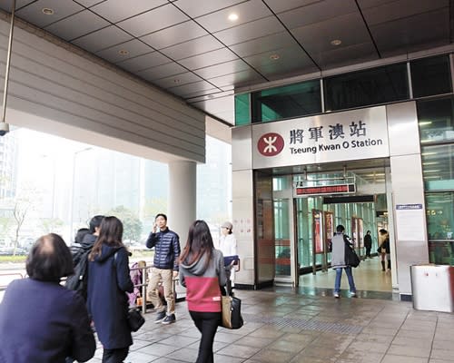 將軍澳區久不久就成為網上的討論話題。 （資料圖片）  