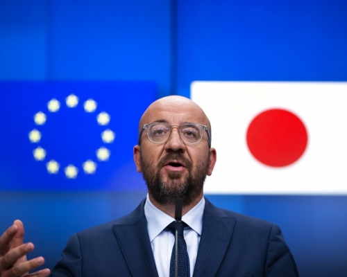 歐洲理事會主席米歇爾( Charles Michel)。AP圖片