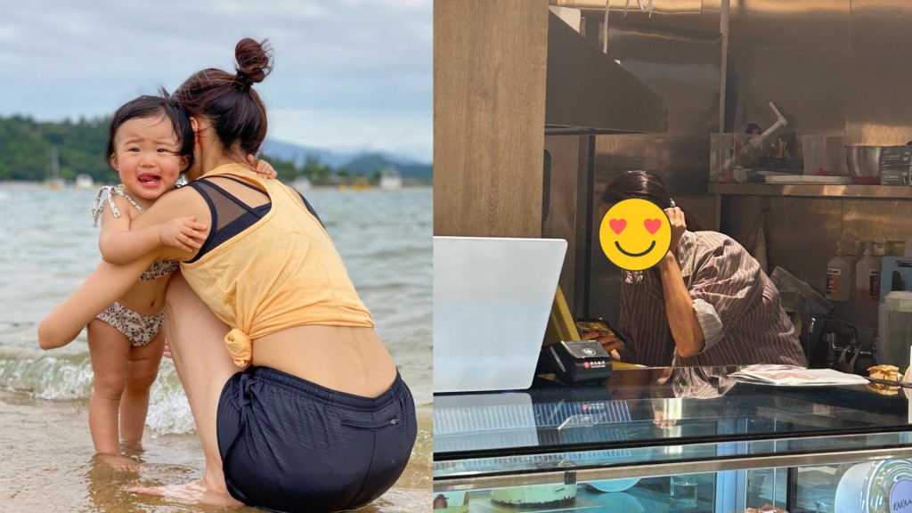 《美女廚房》「少女黎姿」做餅舖老闆娘   被直擊素顏落舖幫手親力親為  曾呻「請唔到人」13字回應惹爭議