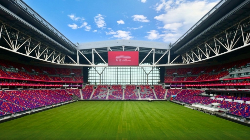 啟德體育園剛踏入開幕一周年。啟德體育園圖片 啟德體育園剛踏入開幕一周年。啟德體育園圖片