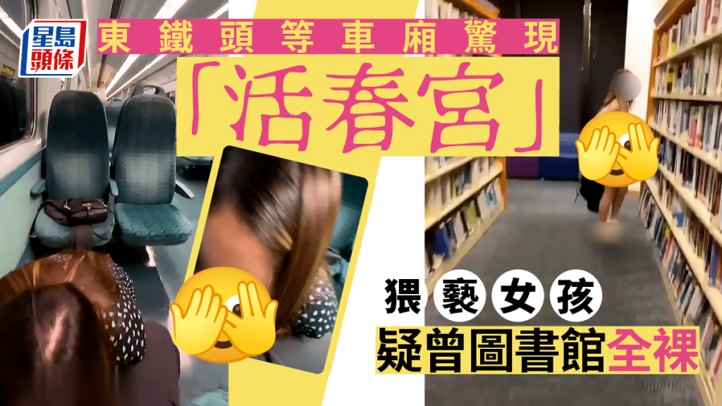 东铁头等车厢惊现「活春宫」 猥亵女孩疑曾图书馆全裸