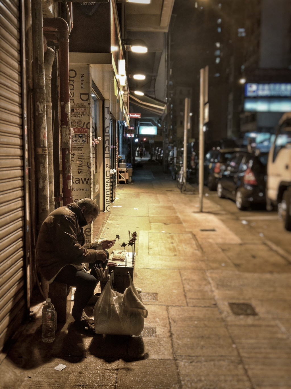 多名街坊經常見到劉伯在街頭擺檔賣麵粉公仔。網上圖片