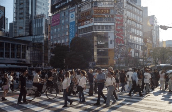 報道稱，自北京早前對赴日旅遊發出風險提示後，赴日旅客量已明顯下跌。法新社
