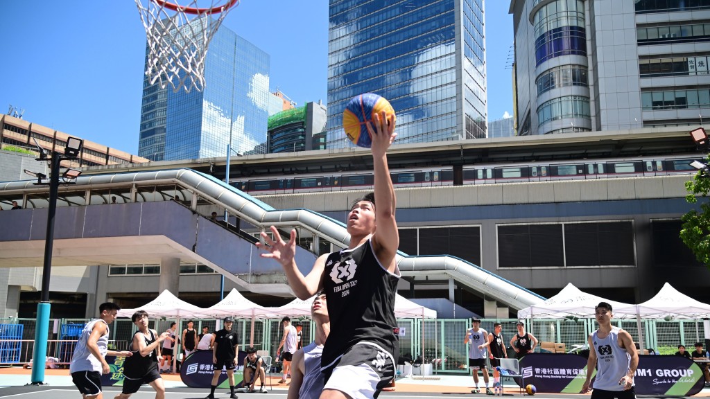 FIBA OPEN 香港三人籃球公開賽,吸引各路好手報名參加。 公關圖片