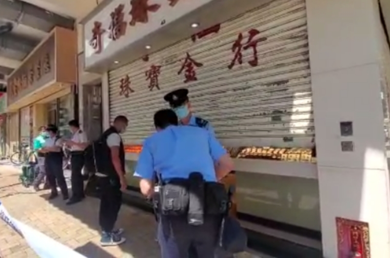 警方到場調查。林思明攝