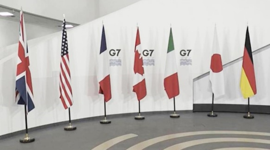 美國政府計畫在稍後G7峰會期間尋求盟友支持。美聯社資料相