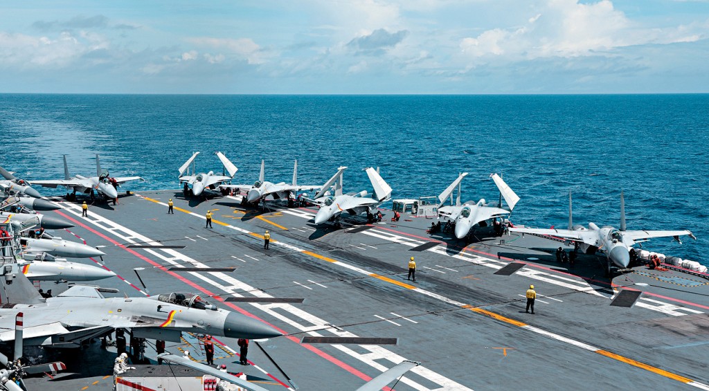 山東艦航母編隊將於本周四起訪港5天。