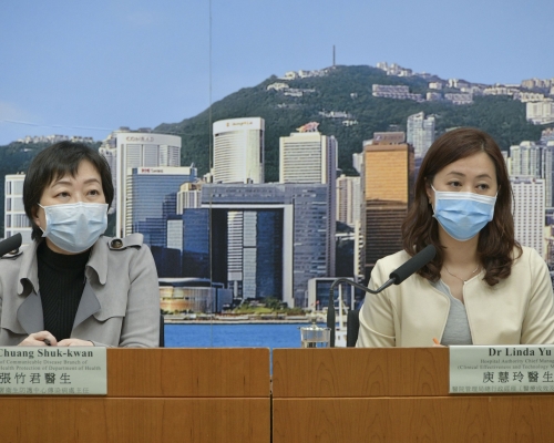 今日無新增確診個案,衛生防護中心不設記者會。 資料圖片