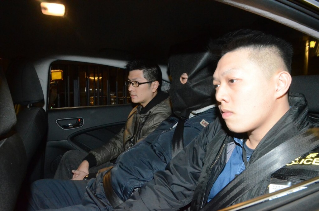 行動中拘捕兩名男子。