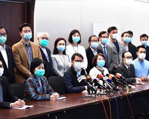建制派立法會議員譴責郭榮鏗濫權令主席遲遅未選出。