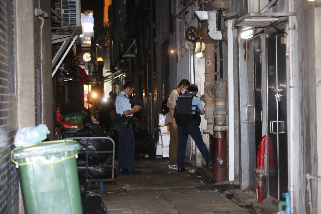 警員到場調查。