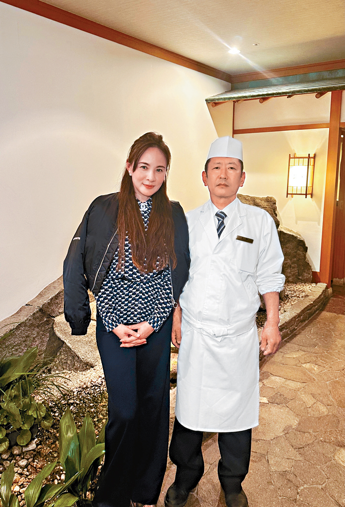 寿司师傅大野茂拥有30年的入厨经验。