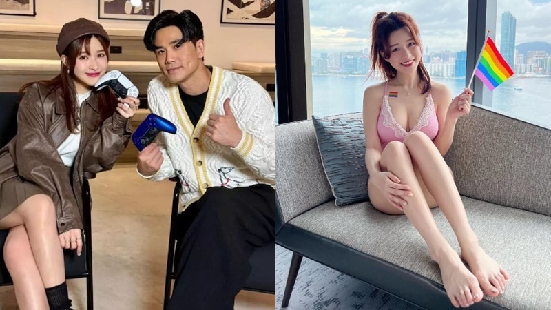 鍾嘉欣舊愛伍允龍「咪神女友」出性感寫真  李蔓瑩吊帶喱士低胸裙騷不科學上圍  似冇着褲引死人