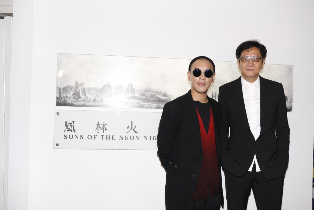 Juno與陳友在《香港國際影視展2015》宣布開拍《風林火山》。