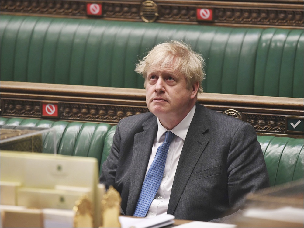 英國首相府指法國對澤西島採取的任何封鎖行動完全是不合理的。AP資料圖片