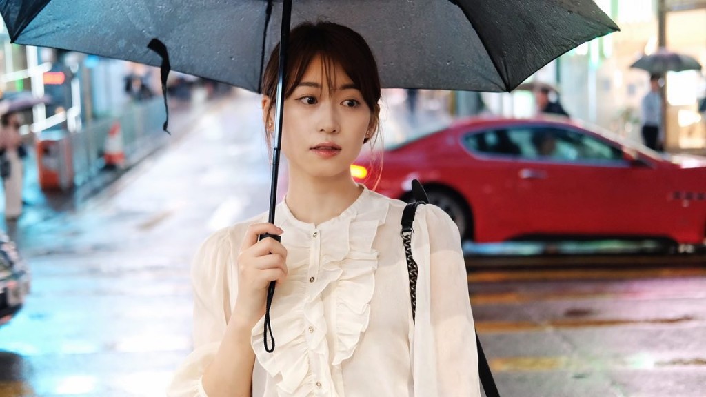 濱口愛子對香港日前落連日豪雨，同樣感到不適應。