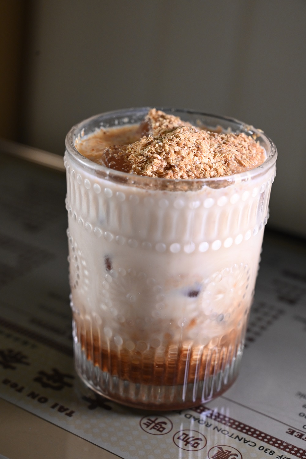 凍咖立刻 $50 成分是好立克、特濃咖啡和燕麥奶，香濃甜美有新鮮感。