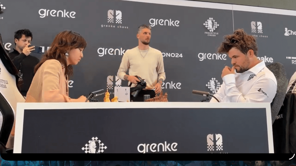 比赛正式开始。 X@ChessBaseIndia 比赛正式开始。 X@ChessBaseIndia