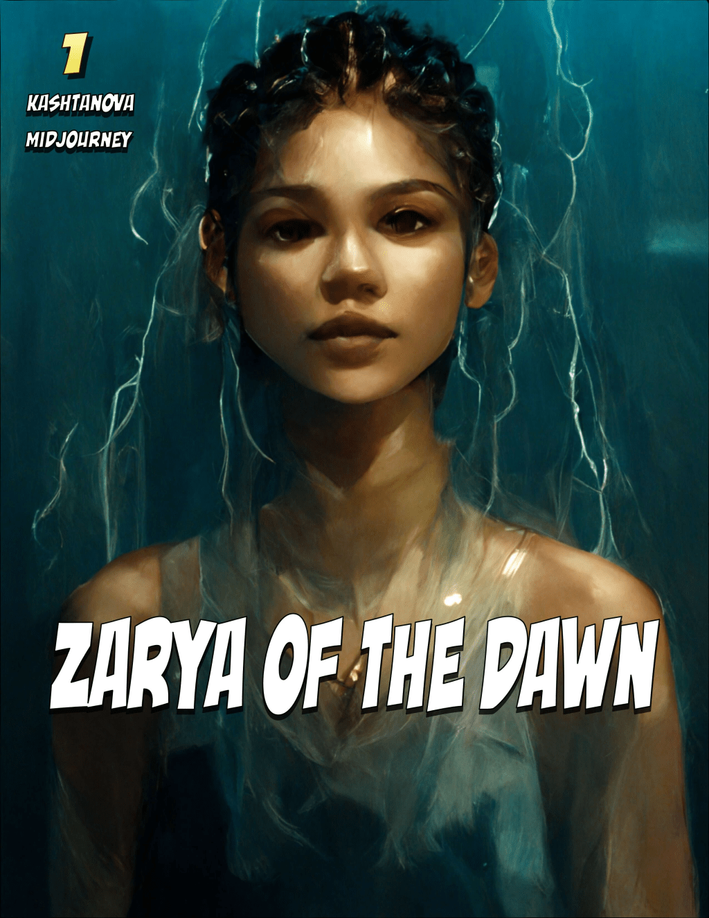 卡什塔诺娃创作了一本名为《Zarya of the Dawn》的漫画书。