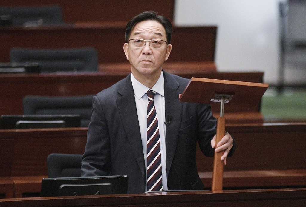 非官守议员、乡议局主席刘业强。 非官守议员、乡议局主席刘业强。