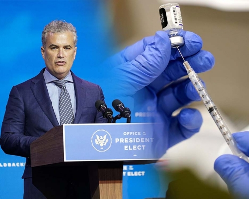 齐恩茨称，增产疫苗可以惠及海内外。美联社资料图片