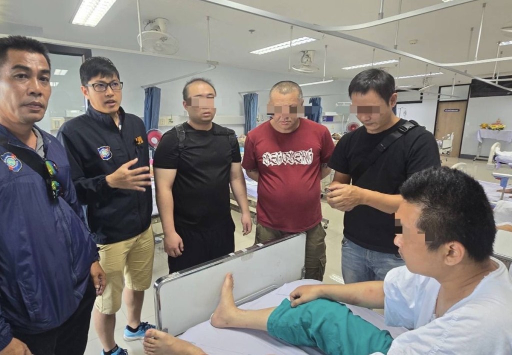 警方最終在醫院找到失蹤台灣男子。  amarintv