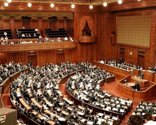 日本擬下月4日召開國會臨時會議。網圖