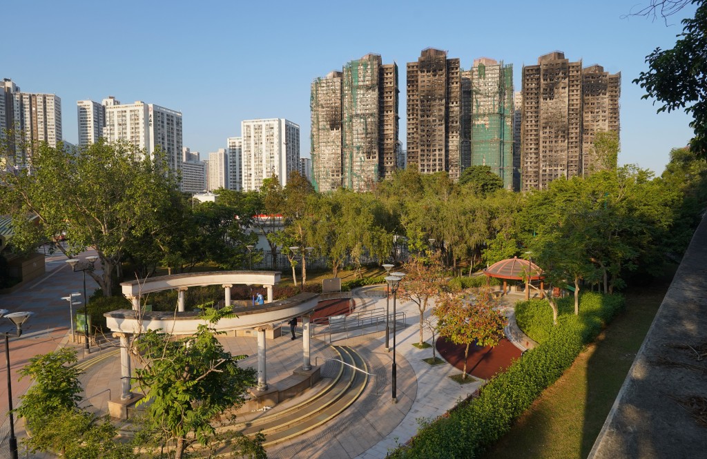 宏福苑早前發生大火。資料圖片